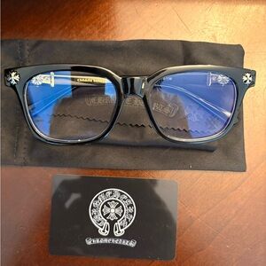 Chrome Hearts Glasses with Blue Light Lenses